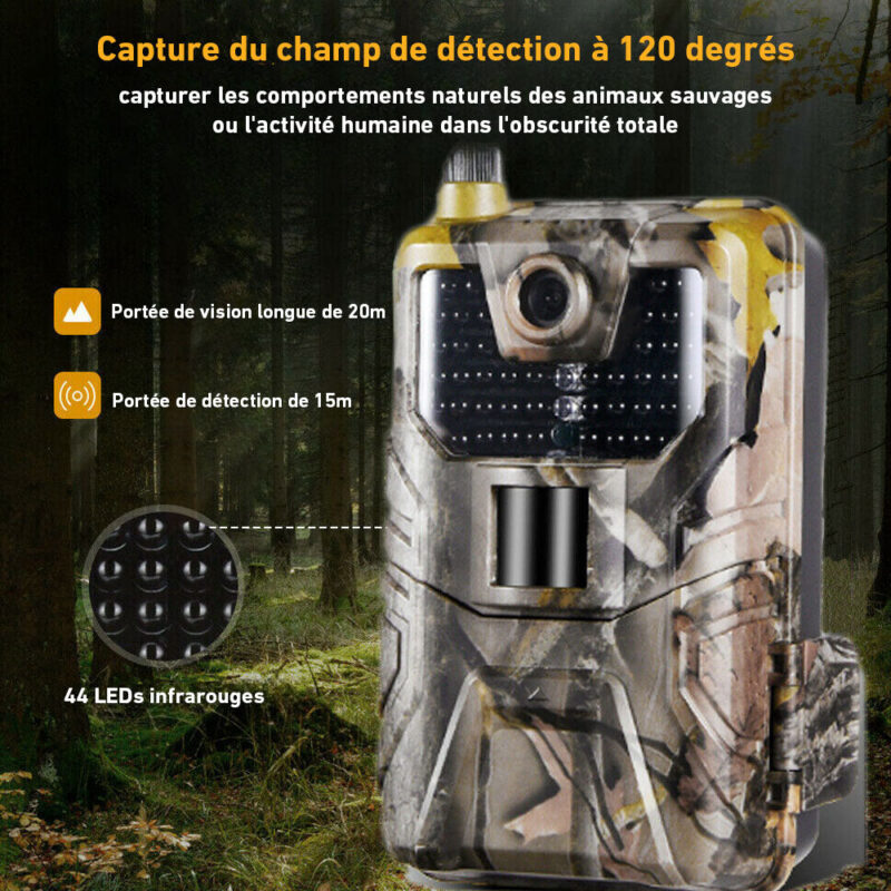 Caméra de Chasse 4K 20MP Connectée en 4G – Image 2