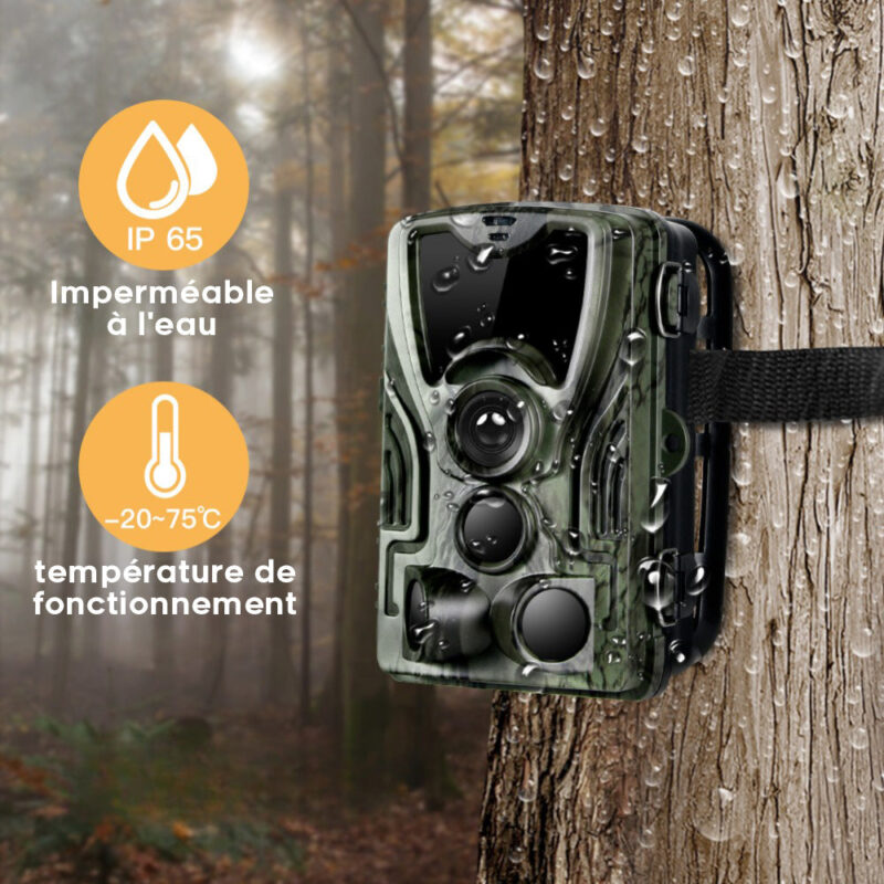 Caméra de Chasse Nocturne ExT Full HD avec Batterie 5000mAh – Image 3