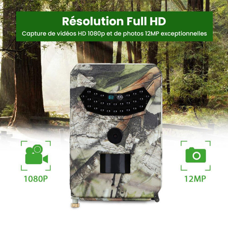 Caméra de Chasse Full HD Grand Angle 120° – Image 4